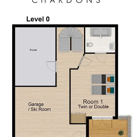بيت خشبي Belvedere By Chardons تينْيِ